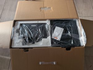 Uwant D100 Saugwischer Verpackung geöffnet