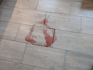 Uwant D100 Saugwischer verschütteteter Fruchtsaft