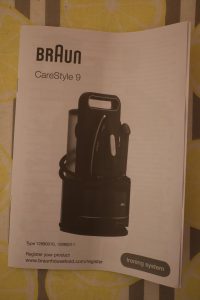 Braun CareStyle 9 IS 9090 Dampfbügelstation Anleitung