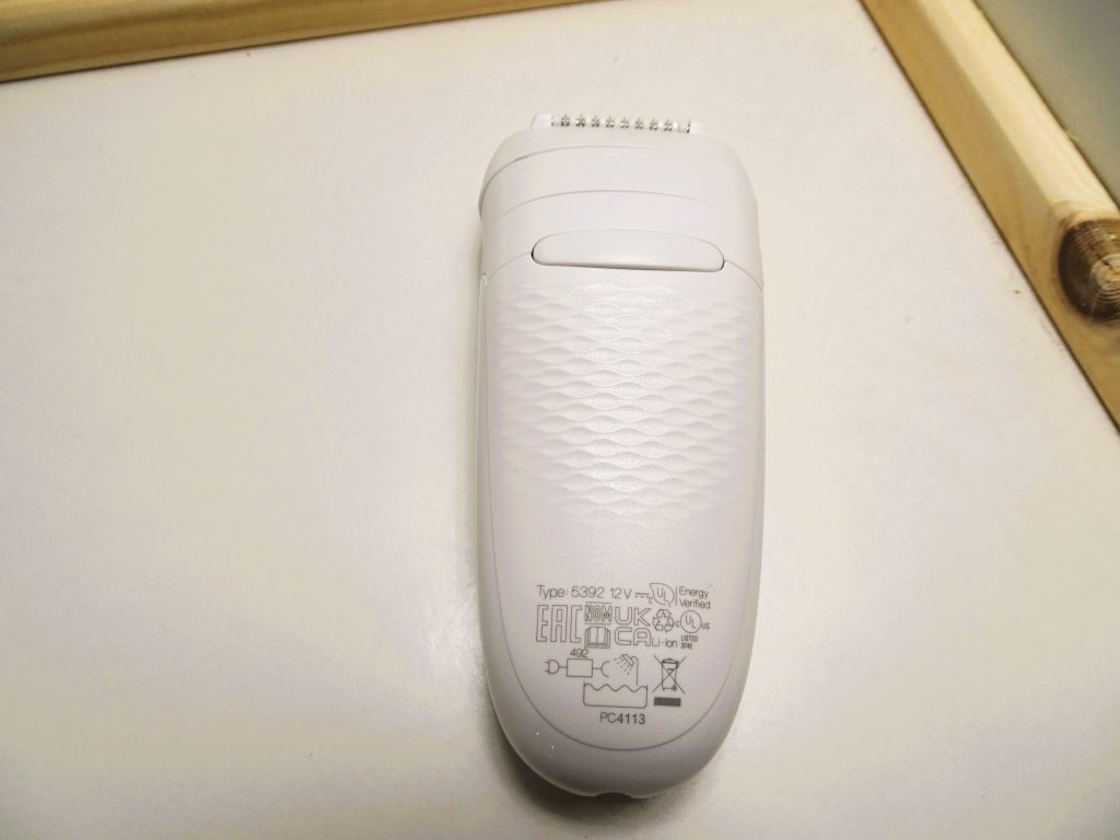 Braun Silk-épil 5 5-011 Epilierer Rückseite