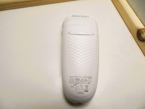 Braun Silk-épil 5 5-011 Epilierer Rückseite