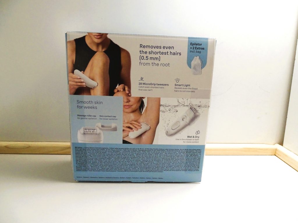 Braun Silk-épil 5 5-011 Verpackung Rückseite