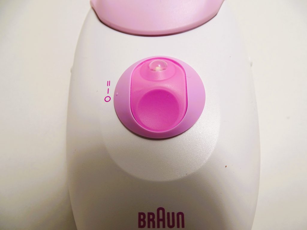 Braun silk-épil 3 Epilierer Ein-Ausschalter