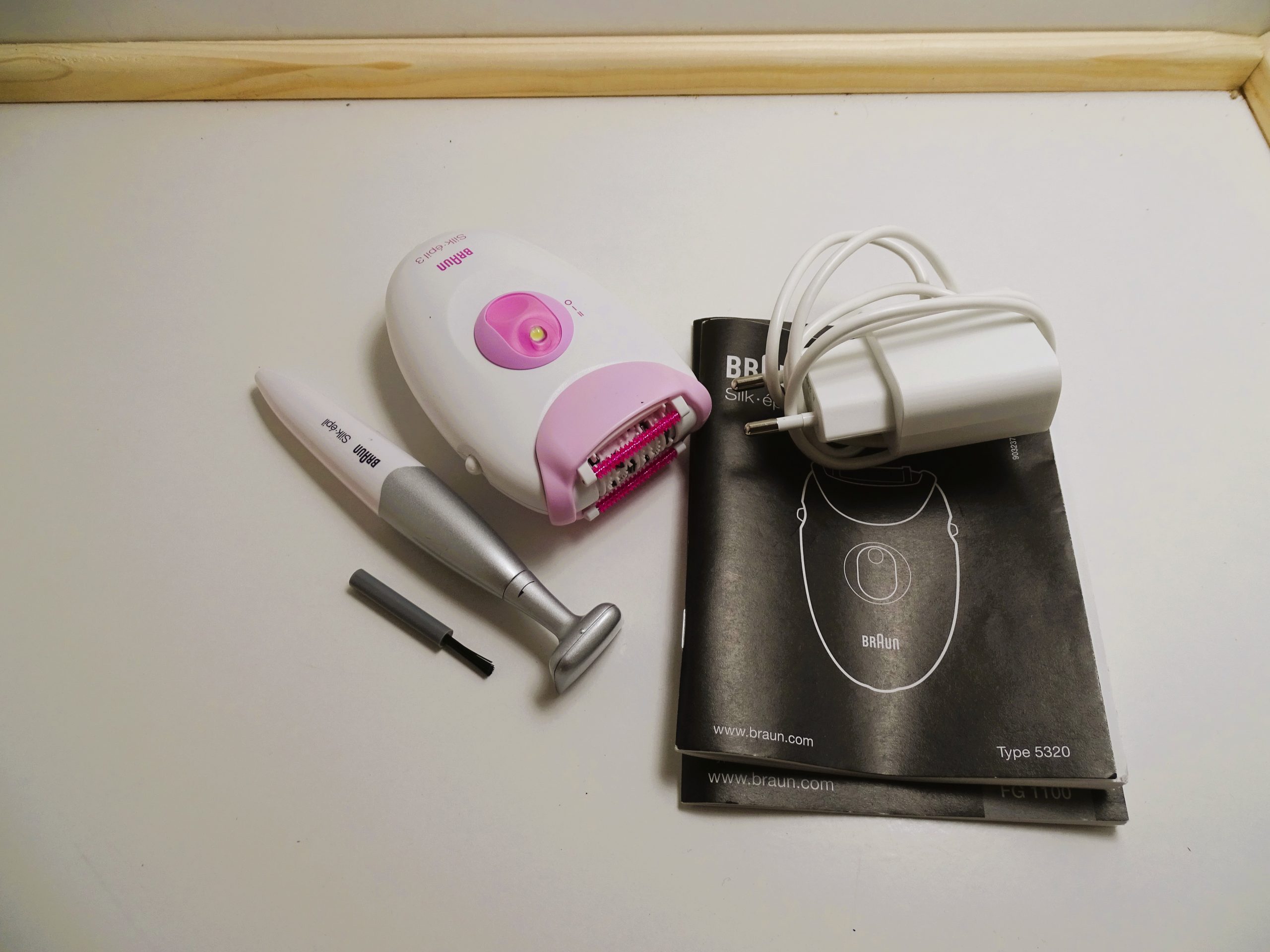 Braun silk-épil 3 Epilierer Lieferumfang