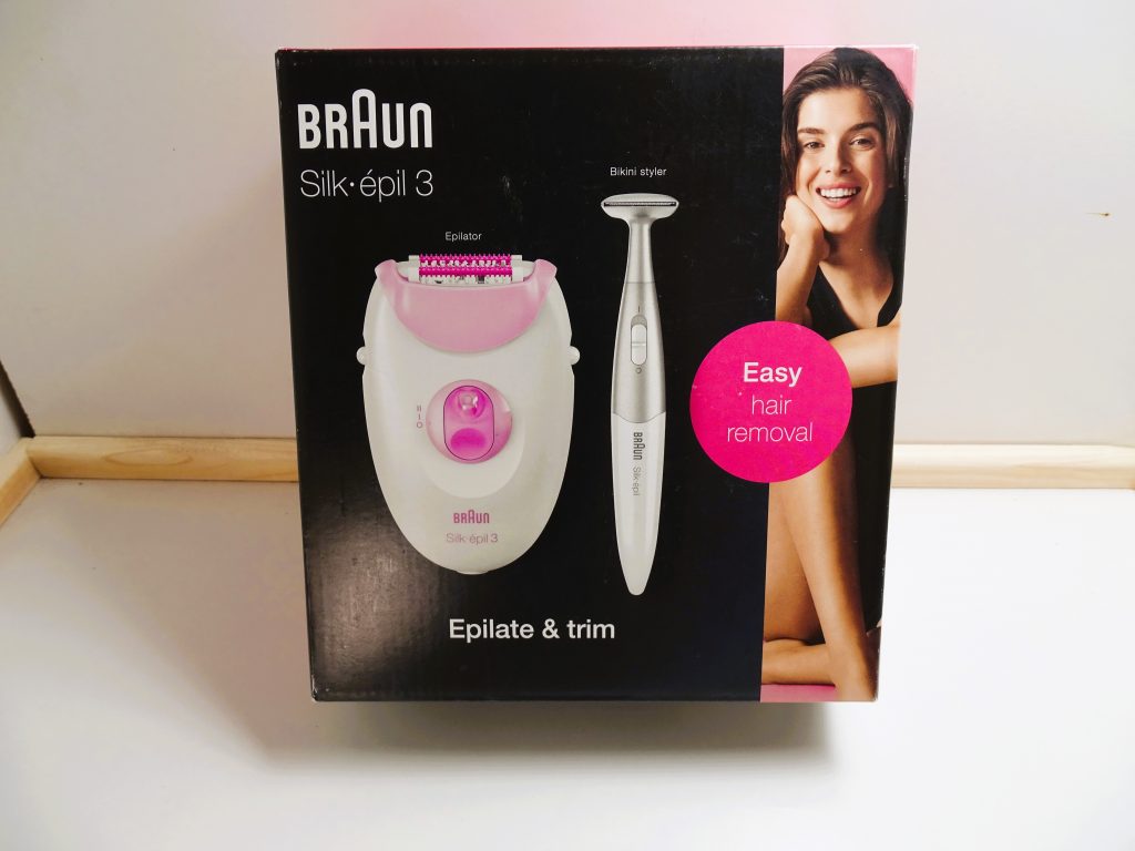 Braun silk-épil 3 Epilierer Verpackung Vorderseite