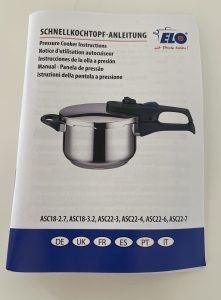 ELO Praktika XS Schnellkochtopf Bedienungsanleitung