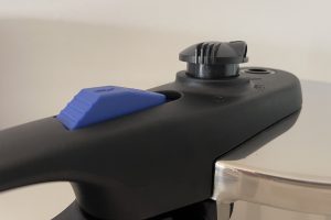 ELO Praktika XS Schnellkochtopf Nahaufnahme Garregler