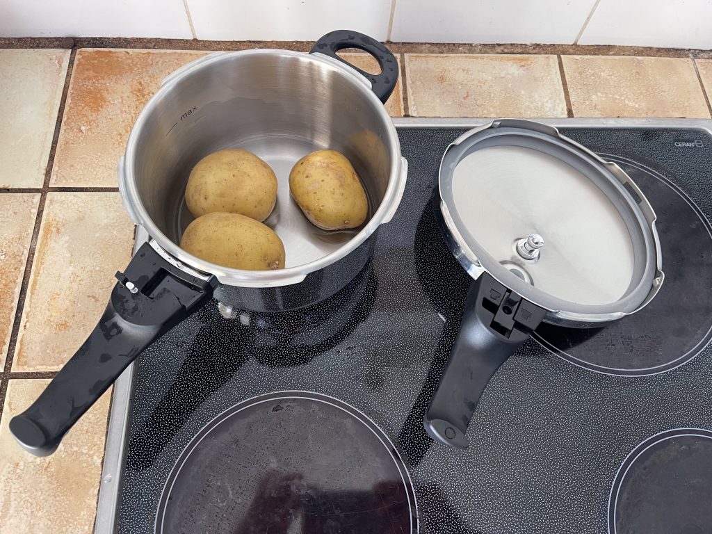 ELO Praktika XS-Schnellkochtopf Praxistest Schnellkartoffeln