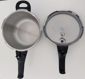 ELO Praktika XS Schnellkochtopf Topf mit Deckel von oben
