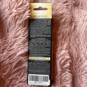 Eveline Cosmetics SOS LASH BOOSTER 5 Wimpernserum Verpackung Rückseite