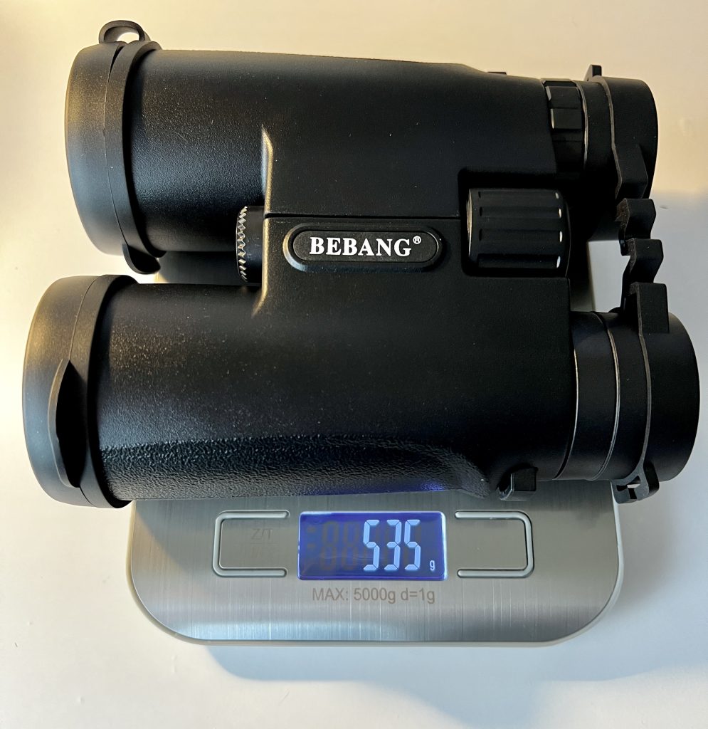 BEBANG 10x42 BH 1106 Fernglas auf der Waage