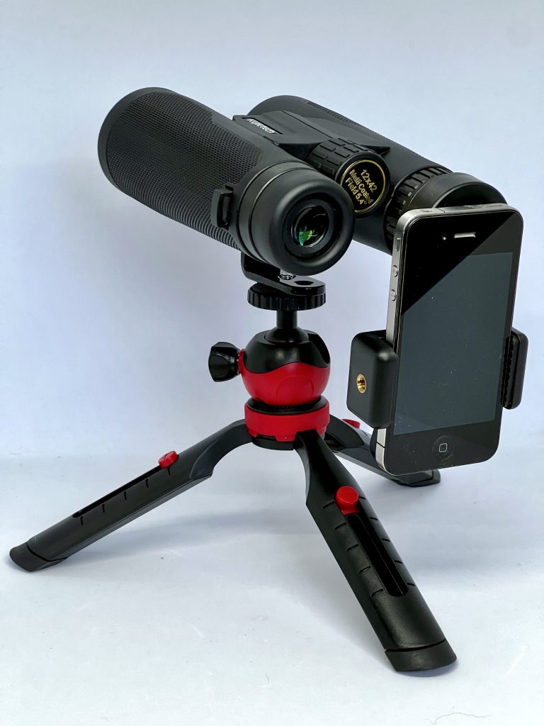 Kylietech 12x42 Fernglas mit Smartphone-Adapter