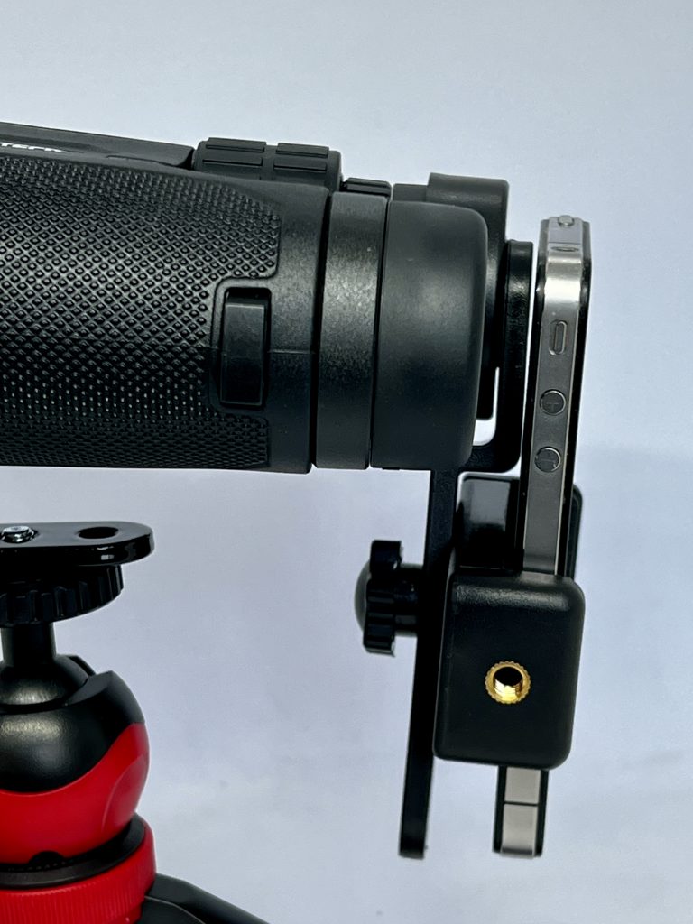 Kylietech 12x42 Fernglas mit Smartphone-Adapter