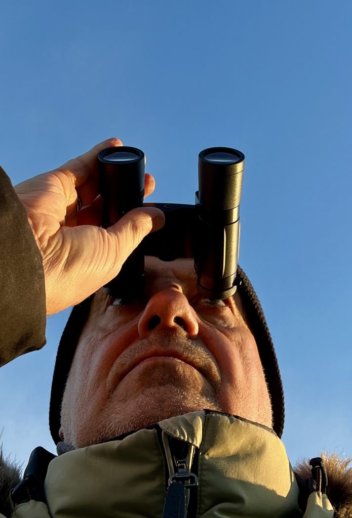 Leica Trinovid 10x25 BCA Fernglas im Einsatz