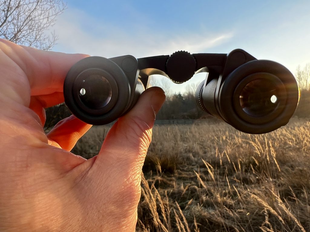 Leica Trinovid 10x25 BCA Fernglas im Einsatz