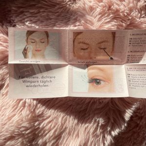 Jeuxloré Superlative Lash Wimpernserum Anleitung