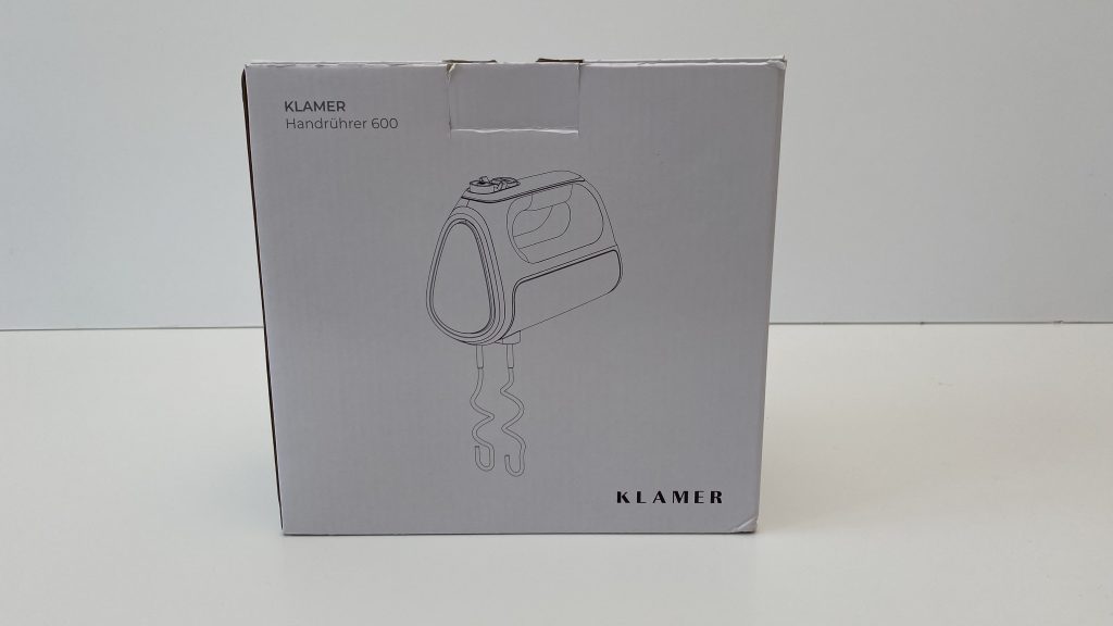 Klamer Handmixer Verpackung