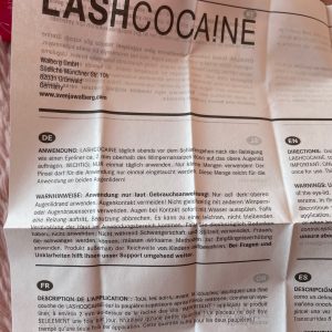 Lashcocaine Wimpernserum Anleitung