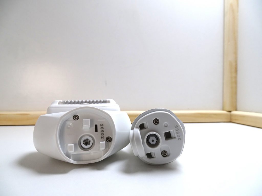 Panasonic ES-EY90-A503 Kopf abgenommen