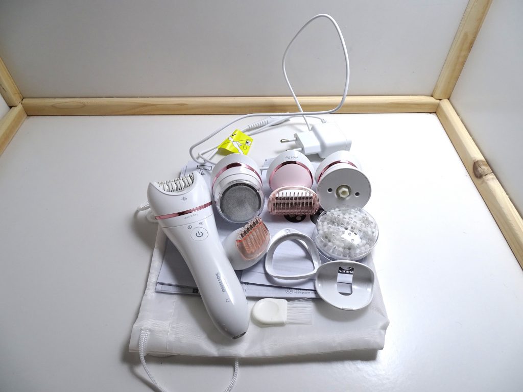Philips BRE74010 Epilierer Lieferumfang