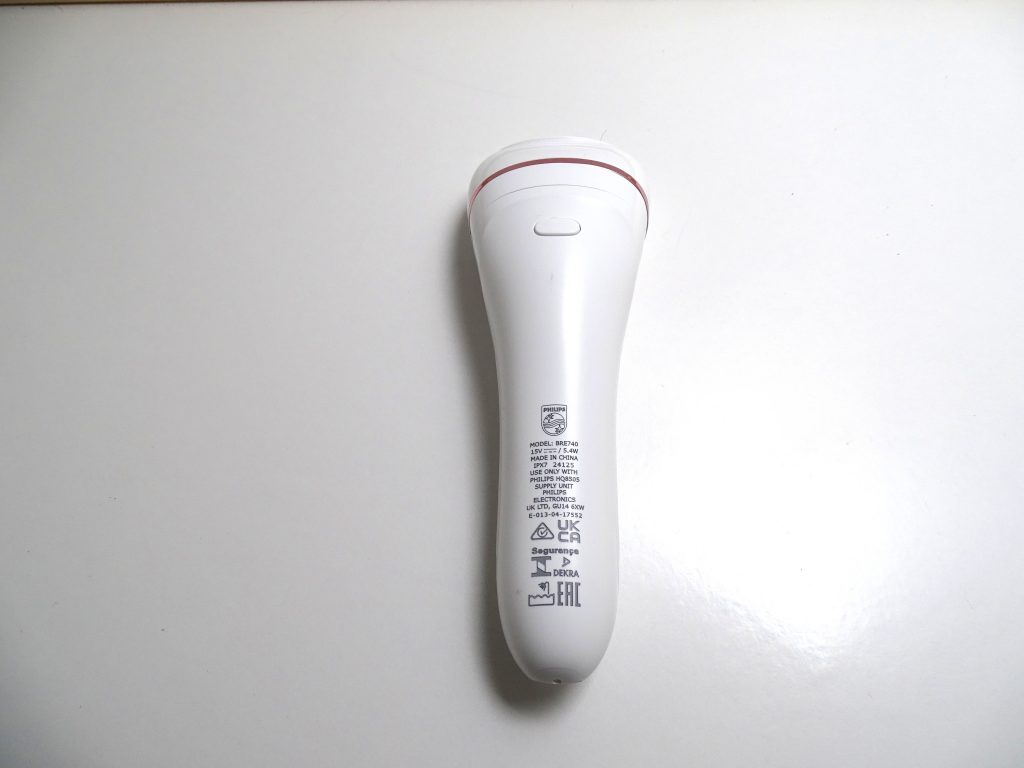 Philips BRE74010 Epilierer Rückseite
