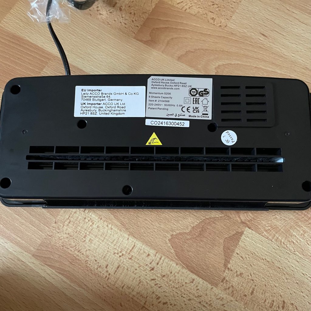 Rexel Momentum S206 Aktenvernichter Schneidwerkzeug