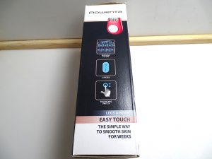 Rowenta Easy Touch Packung Seite