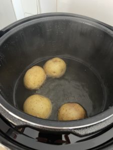 TZS First Austria ‎FA-5130 Schnellkochtopf Kartoffeln nach beendeter Garzeit