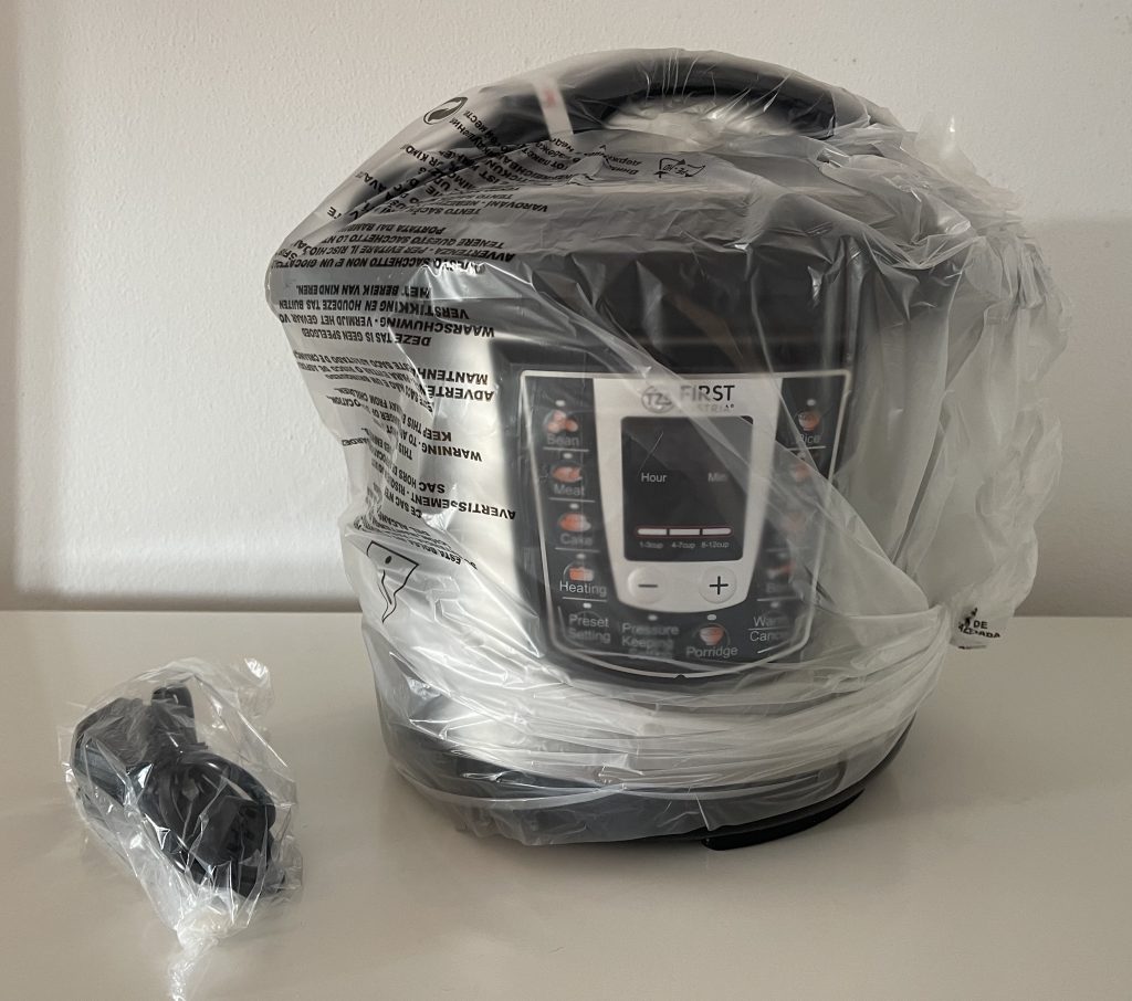 TZS First Austria ‎FA-5130 Schnellkochtopf ausgepackt mit Schutzfolie