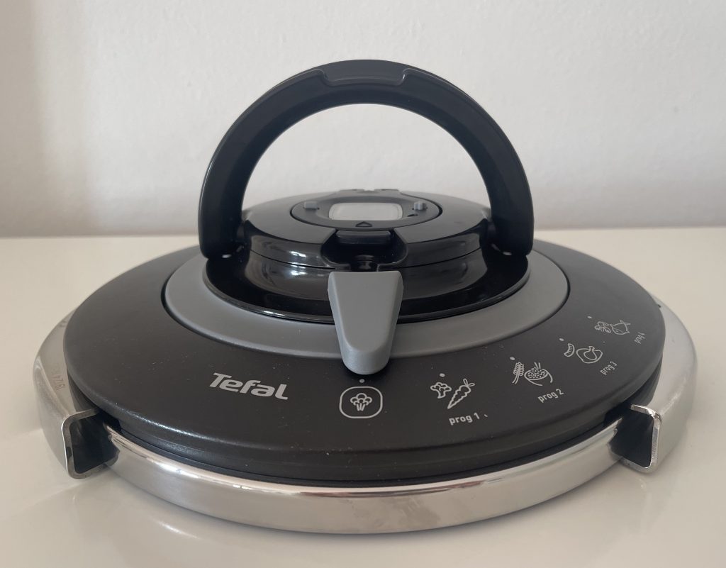 Tefal Clipso+ CHEF P45507 Schnellkochtopf Deckel mit hochgeklapptem Griff