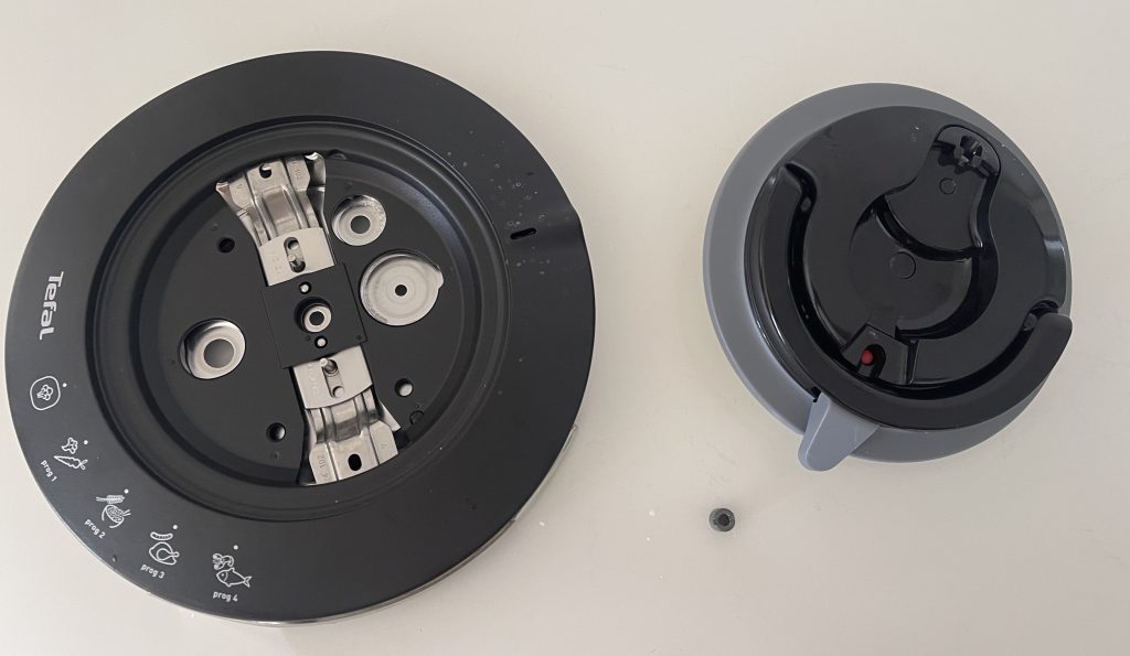 Tefal Clipso+ CHEF P45507 Schnellkochtopf Deckel und Bedienelement