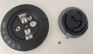 Tefal Clipso+ CHEF P45507 Schnellkochtopf Deckel und Bedienelement