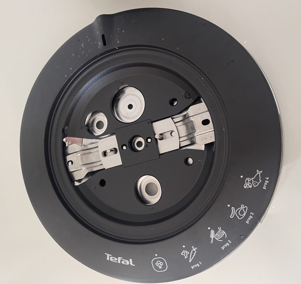 Tefal Clipso+ CHEF P45507 Schnellkochtopf Deckel von oben ohne Bedienelement
