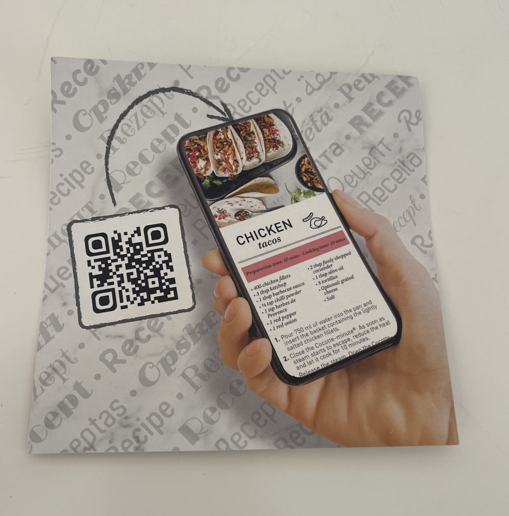 Tefal Clipso+ CHEF P45507 Schnellkochtopf Fyler mit QR-Code zur Rezept-App