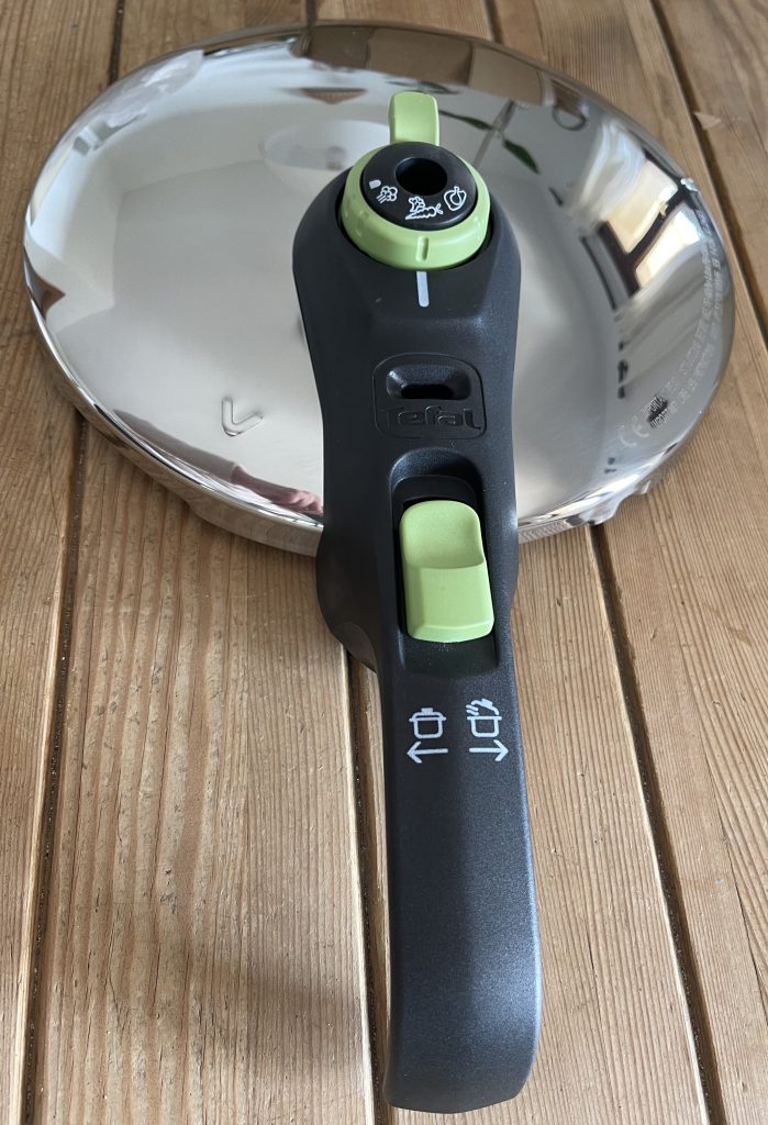 Tefal Secure Trendy ‎P25844 Schnellkochtopf Deckel von oben