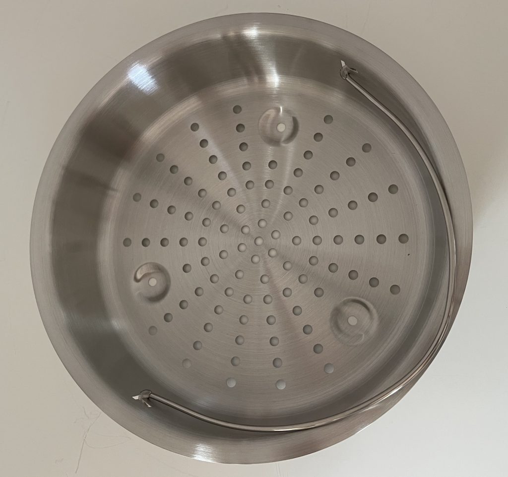 Tefal Secure Trendy ‎P25844 Schnellkochtopf Garkorb von innen