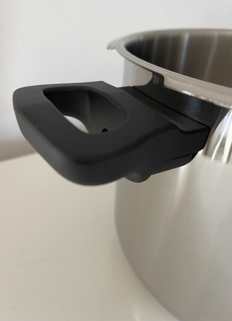 Tefal Secure Trendy ‎P25844 Schnellkochtopf Nachaufnahme kurzer Griff