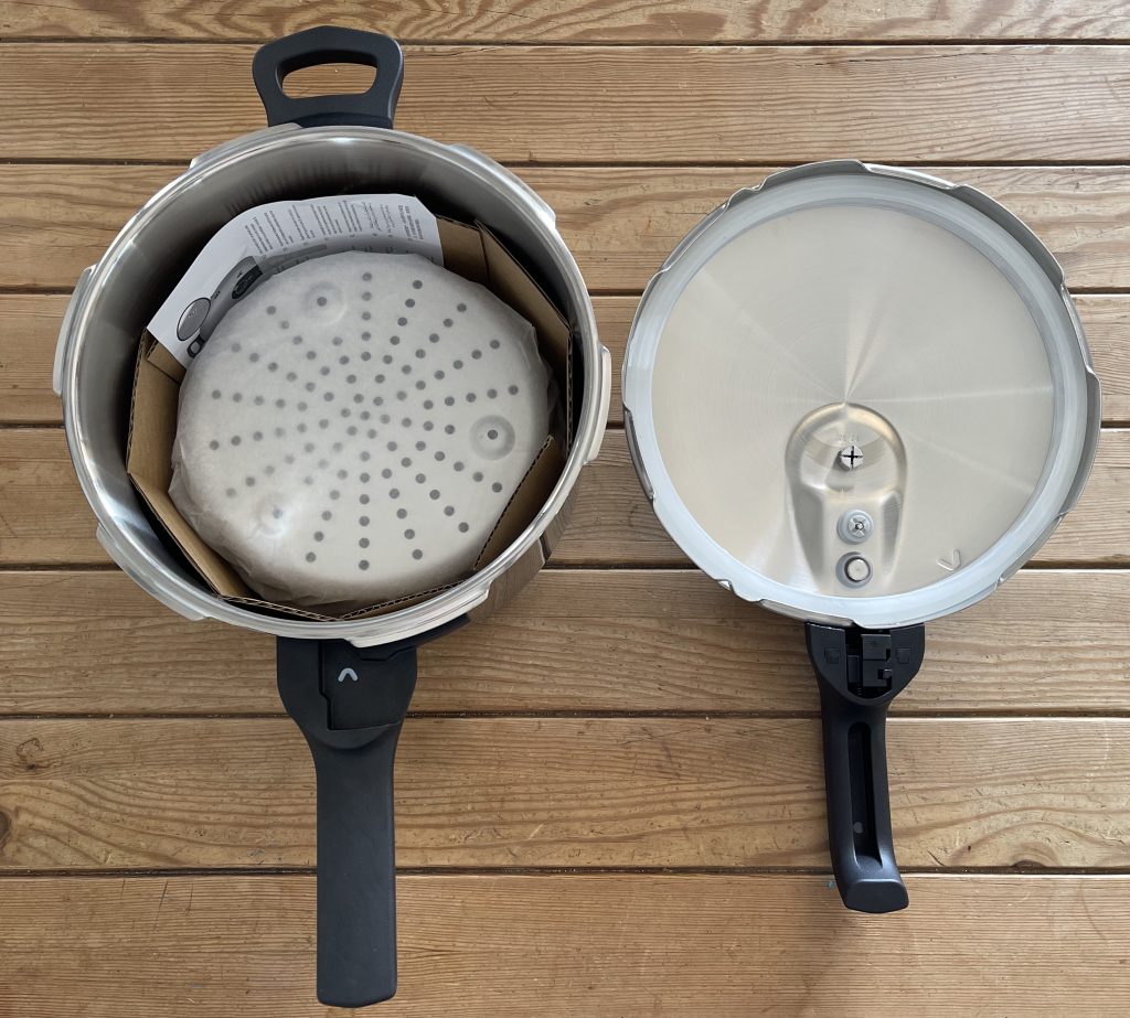Tefal Secure Trendy ‎P25844 Schnellkochtopf mit abgenommenem Deckel