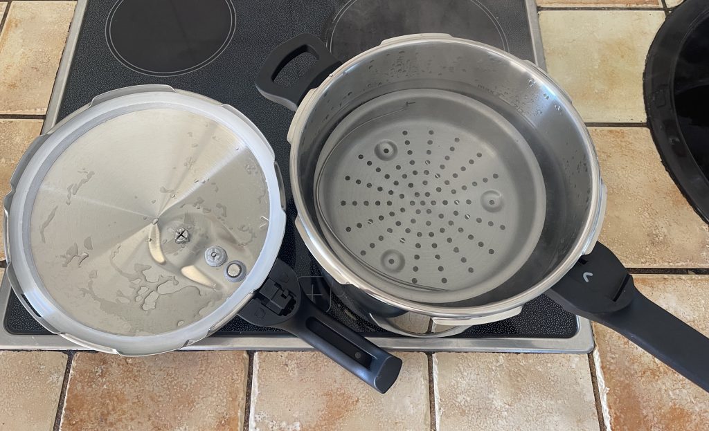 Tefal Secure Trendy ‎P25844 Schnellkochtopf nach dem ersten Auskochen