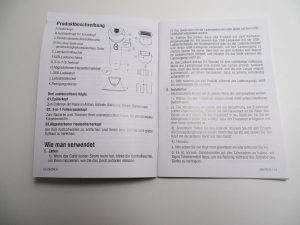 VOYOR BM300 Epilierer Bedienungsanleitung