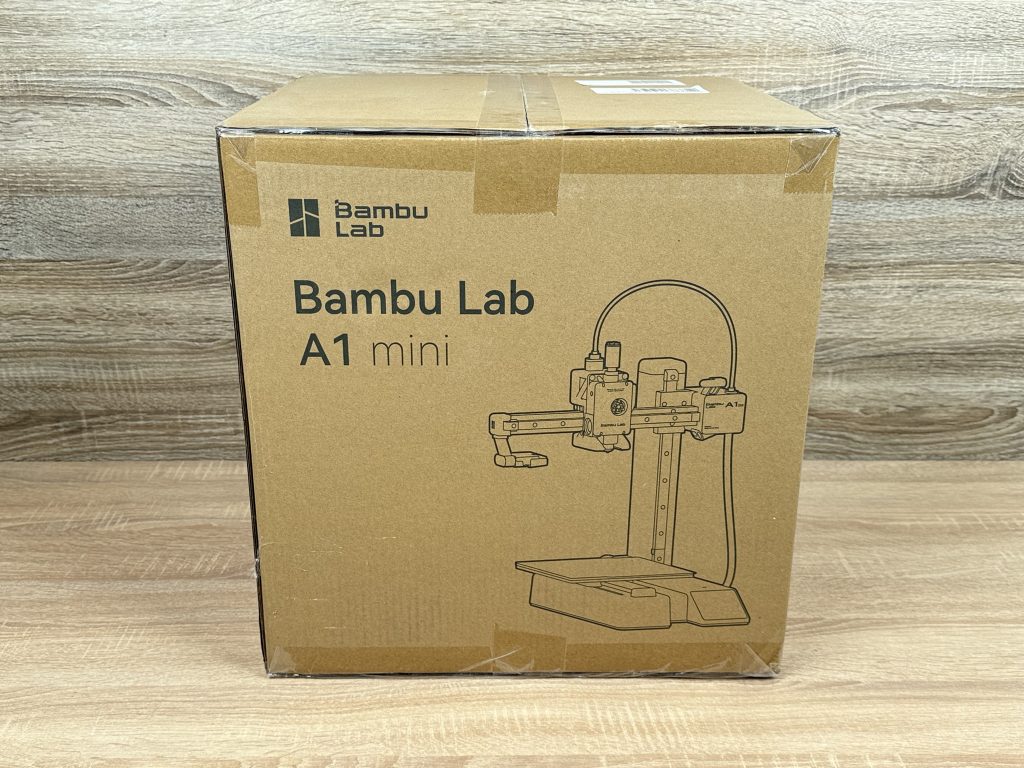 Bambu Lab A1 Mini 3D-Drucker Verpackung