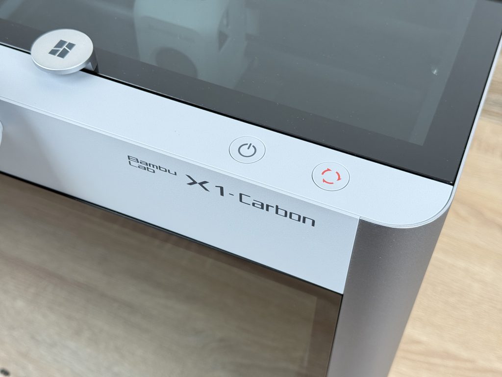 Bambu Lab X1C 3D-Drucker Detail Tasten
