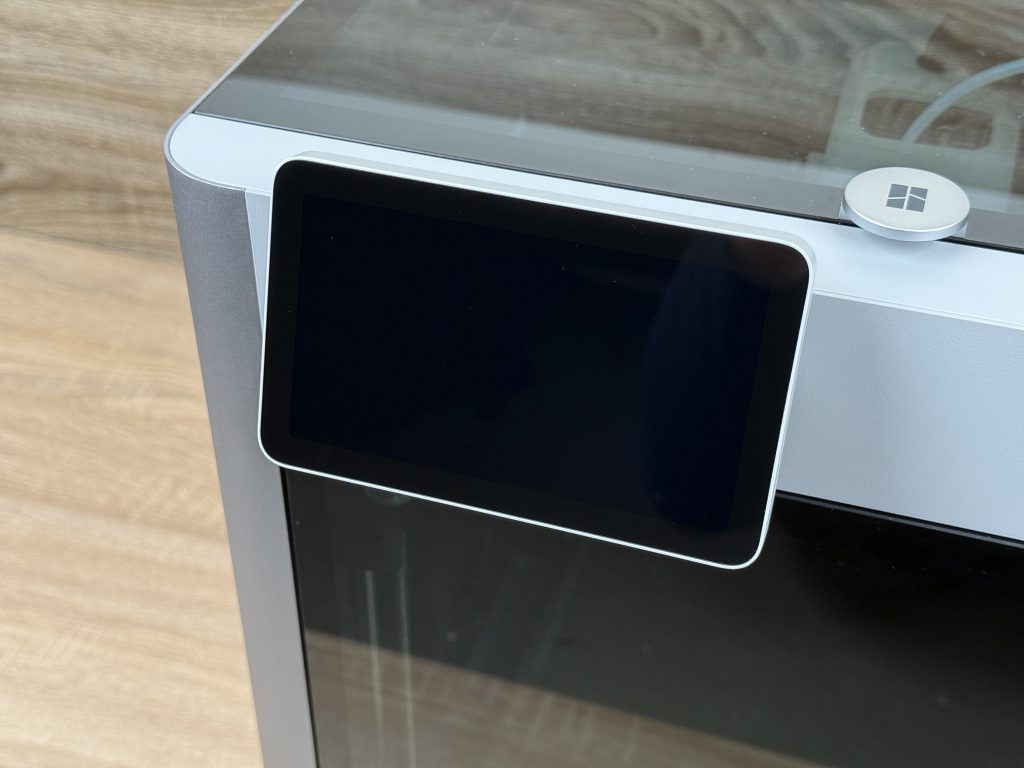 Bambu Lab X1C 3D-Drucker Detail Touchsreen