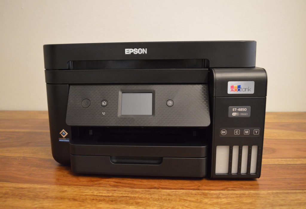 Epson EcoTank ET-4850 Drucker Frontansicht