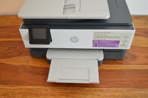 HP OfficeJet Pro 8132e Drucker ausgezogenes Ausgabefach
