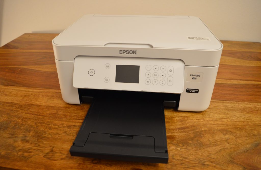 Epson Expression Home XP-4205 Drucker mit ausgezogenem Ausgabefach