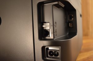 Epson WorkForce WF-2960DWF Drucker Anschlüsse Detailansicht