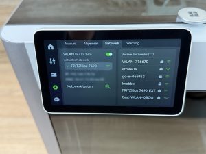 Bambu Lab X1C 3D-Drucker WLAN Liste