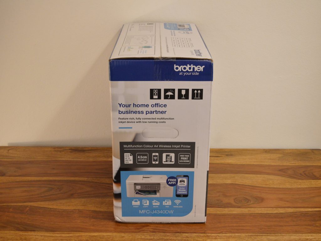 Brother MFC-J4340DW Drucker Verpackung Rechts