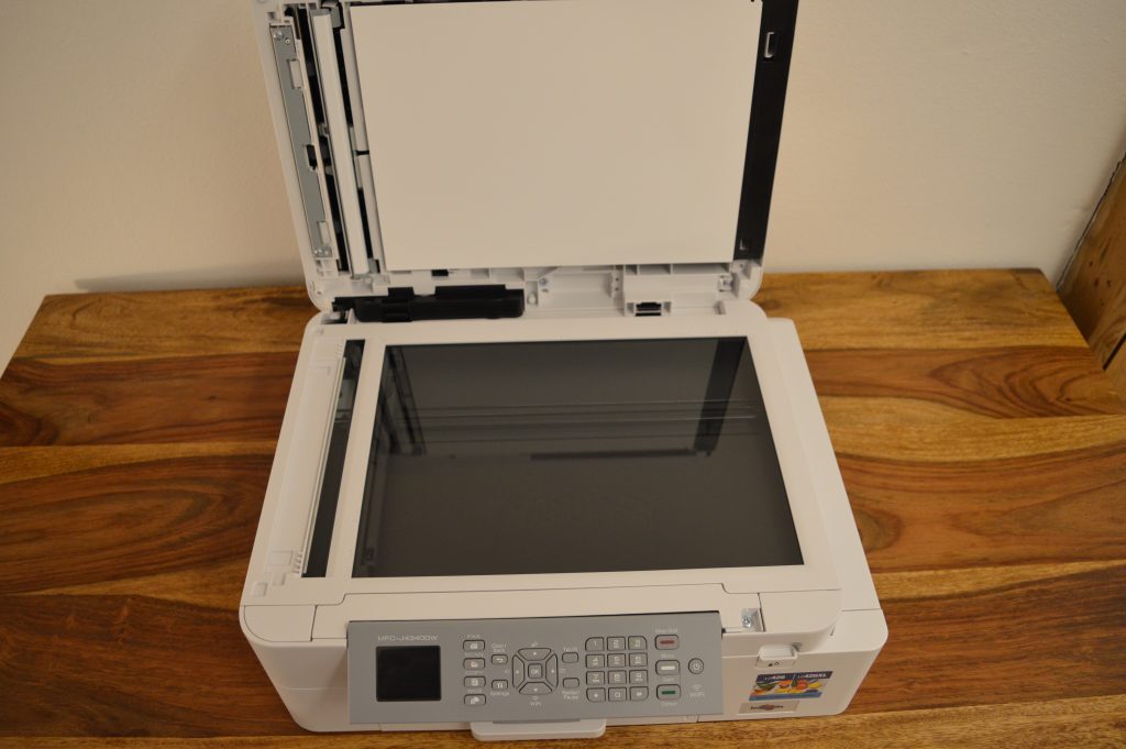 Brother MFC-J4340DW Drucker Flachbettscanner geöffnet